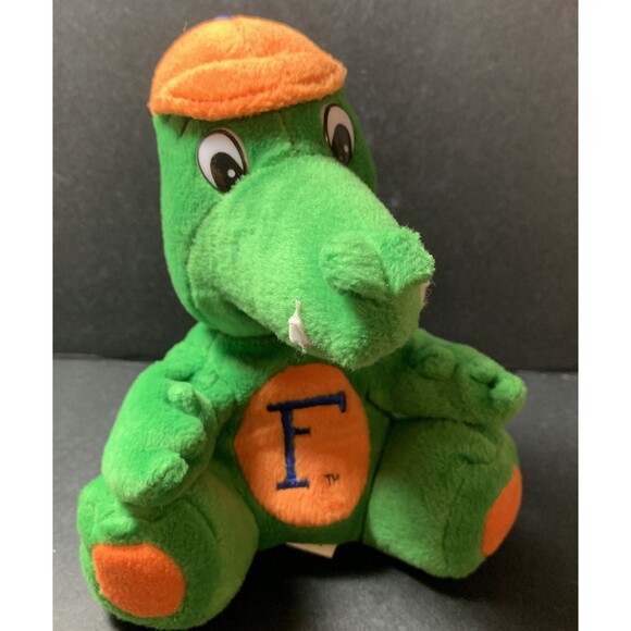 Vintage Florida Gators Team Bean Bag Albert Alligator Plush Mascot - Picture 2 of 6